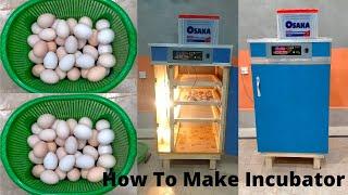 how to make incubator for chicken eggs at home 120 Eggs Big incubator