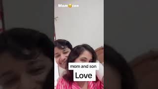 mom son