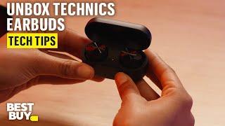 Unboxing the Technics Premium HiFi True Wireless Earbuds – Tech Tips from Best Buy