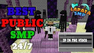  Join Best Public Smp Server For Minecraft ️ | Java + PE | 24/7 Online | Free To Join 