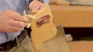 How to Finish a New Hand Saw Handle 🪚