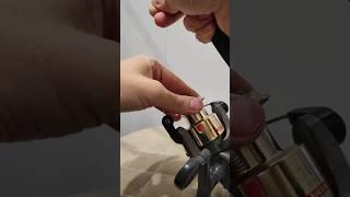 Как намотать леску на шпулю (катушку) #рыбалка