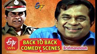 Brahmanandam | Back to Back | Comedy Scenes - 6 | ETV Cinema