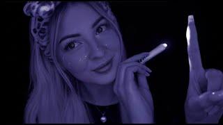 ASMR 4k FOKUS TEST  (DARK EDITION) • ICH MACHE DEINE AUGEN SOFORT EXTREM MÜDE!