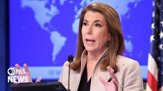 WATCH LIVE: State department holds news briefing as Russia steps up drone attacks on Ukraine