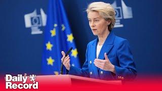 EU chief Ursula von der Leyen proposes 800 billion-euro plan to strengthen European defences