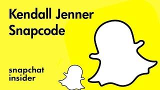 Kendall Jenner - Add with Snapchat Snapcode - kendalljenner - snapchat insider