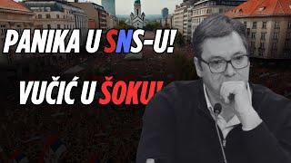 VUČIĆ U PANICI! DA LI JE OVO KRAJ SNS-a?