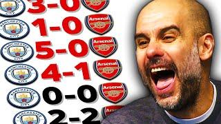 arsenal STILL CAN'T beat man city away