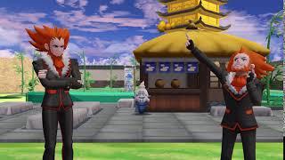 [MMD x Pokémon] - Giant Flying Sheep! (ft. Lysandre x2)