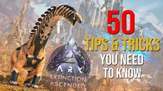 50 Tips & Tricks you NEED To Know For Extinction Ascended