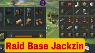 ldoe raid Player Jackzin | Last day on earth : Survival | LDOE