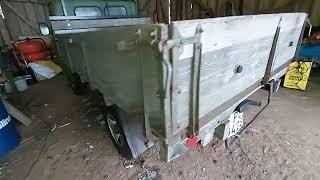 Soviet Union (ussr) 45 years old car Uaz 452 D 2.9 petrol engine