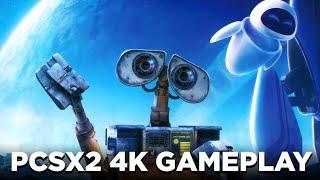 Wall E 4K UHD GAMEPLAY PCSX2 PS2 EMULATOR