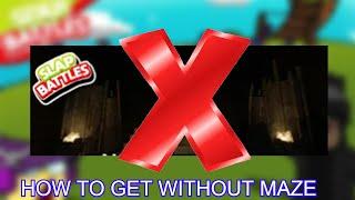 HOW to get ELUDE GLOVE no maze! | Slap Battles Roblox!