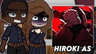 [NTR]Kokujin no tenkousei react/reagindo a hiroki as sukuna - gacha club