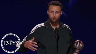 Host Steph Curry wins Best Record-Breaking Performance award  | 2022 ESPYS