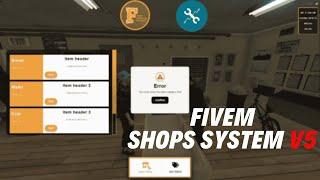 Fivem Shops System V5 [ ESX ] - Fivem Shop - FiveM Scripting | Fivem Scripts