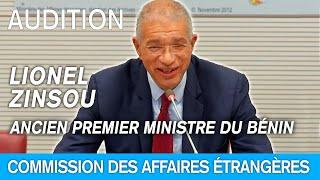 Politique africaine de la France : audition de Lionel Zinsou, ancien premier ministre du Bénin