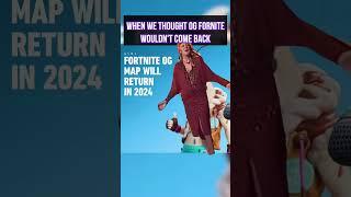 Suprise! OG Fortnite Will Return! 