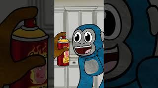 Peppa spray (idk) #gorillatag #animation
