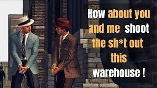 Phelps and Bekowsky take down a Warehouse full of Baddies (L.A.Noire)