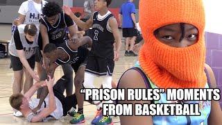 "PRISON RULES" MOMENTS FROM BASKETBALL!