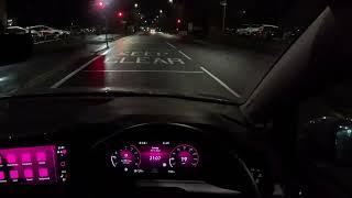 MK8 VW Golf (1.0eTSI 110HP) POV Night Drive