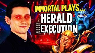 When Immortal Players make HERALD plays in Dota 2