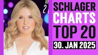 Schlager Charts Top 20 - 30. Januar 2025