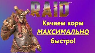 Raid: Shadow Legends Кач корма! Без воды и по фактам!