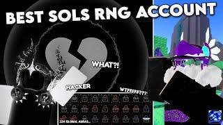 Inside The BEST Sol's RNG Account! 22x GLOBAL AURAS + OPPRESSION?!? [ERA 9]