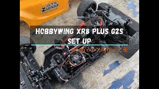 HOBBYWING XR8 PLUS G2s + 4268 G3 2200kv set up(2022.05.09 in 二重)