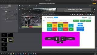 OBScoreboard  - Wirecast Scoreboard for Soccer, Rugby, Football & Hurling (GAA)