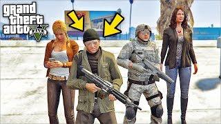 ЧТО СЕМЬЯ МАЙКЛА ДЕЛАЕТ В ЗОМБИ АПОКАЛИПСИСЕ? СПАСАЕМ СЕМЬЮ МАЙКЛА - GTA 5 ЗОМБИ АПОКАЛИПСИС ГАРВИН