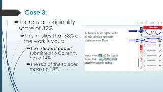 Turnitin Understanding the % Score Case 3