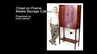 W054 Chest on Frame Cabinet