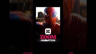 How to edit 4k Smooth Zoom Animation tutorial Capcut | Capcut Smooth Zoom transition tutorial#shorts