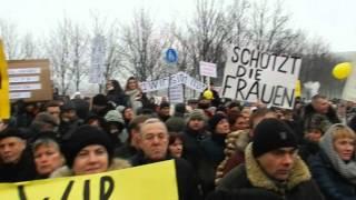 Demo Berlin 23 01 2016 Angebliche Vergewaltigung einer 13-Jährigen aus Marzahn