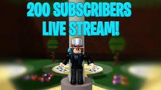 200 Subscribers Live Stream!