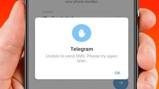 How to Fix Telegram Unable to Send SMS Please Try Again Later