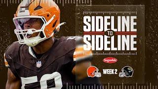 A competitive Browns victory after game-sealing play! | Sideline to Sideline