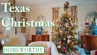 TEXAS CHRISTMAS HOMES | Thousands of Ornaments, Lavish Tablescapes & Holiday Magic