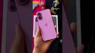 Pink vs Black  iPhone 16 which one would you choose?  #iphone16 #newiphone16  #youtubeshorts