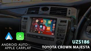 Toyota Crown Majesta UZS186 - Apple CarPlay & Android Auto Integrated