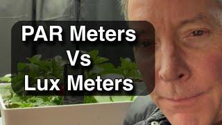 PAR Meters VS Lux Meters.