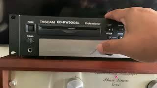 TASCAM CD-RW900SL Professional CD Rewriter from TEAC  #tascam #cdplayer #teac #vintageaudio