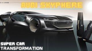 Skysphere concept - Audi's new electric car future #audi #skysphere