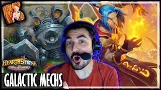 A GALACTIC MECH BUILD!!! - Hearthstone Battlegrounds