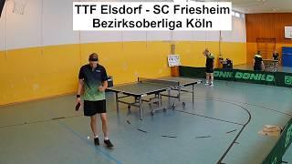 TTF Elsdorf I - SC Friesheim , Bezirksoberliga Köln